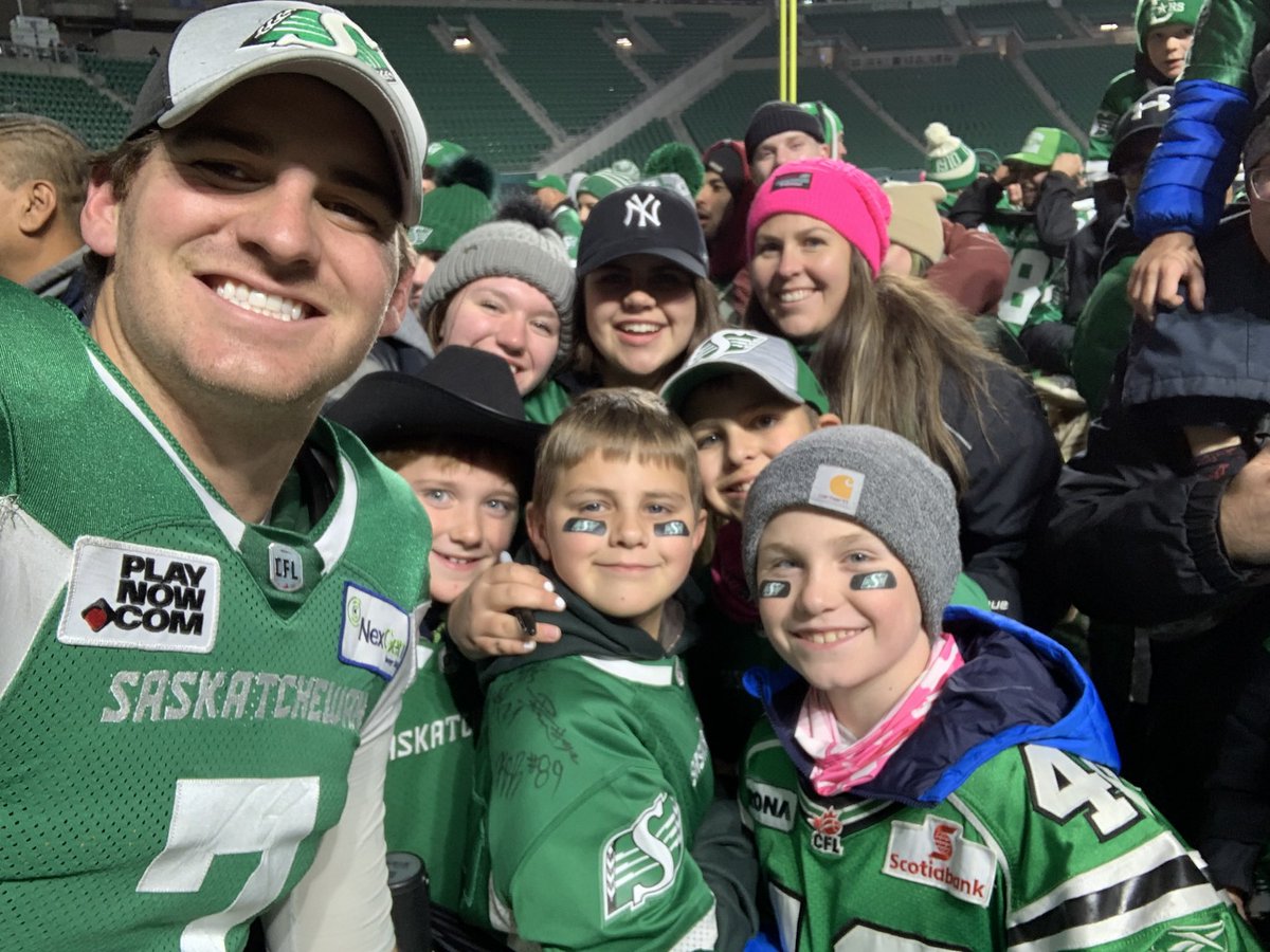 That was the first time I’ve ever cheered for a Montreal sports team in my life, but nice work <a href="/CodyFajardo17/">Cody Fajardo</a> !! We were rooting for you! #GreyCup2023 #gocody #onyourside