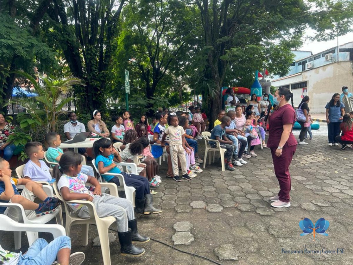hbbgflorida's tweet photo. Con gran asistencia de niños, niñas y cuidadoras  se llevó a cabo la actividad de promoción de salud infantil en el Hospital Benjamín Barney Gasca, donde los menores pudieron disfrutar y aprender sobre sus cuidados a través de actividades lúdicas y recreativas. https://t.co/Jh8ktVGUgy