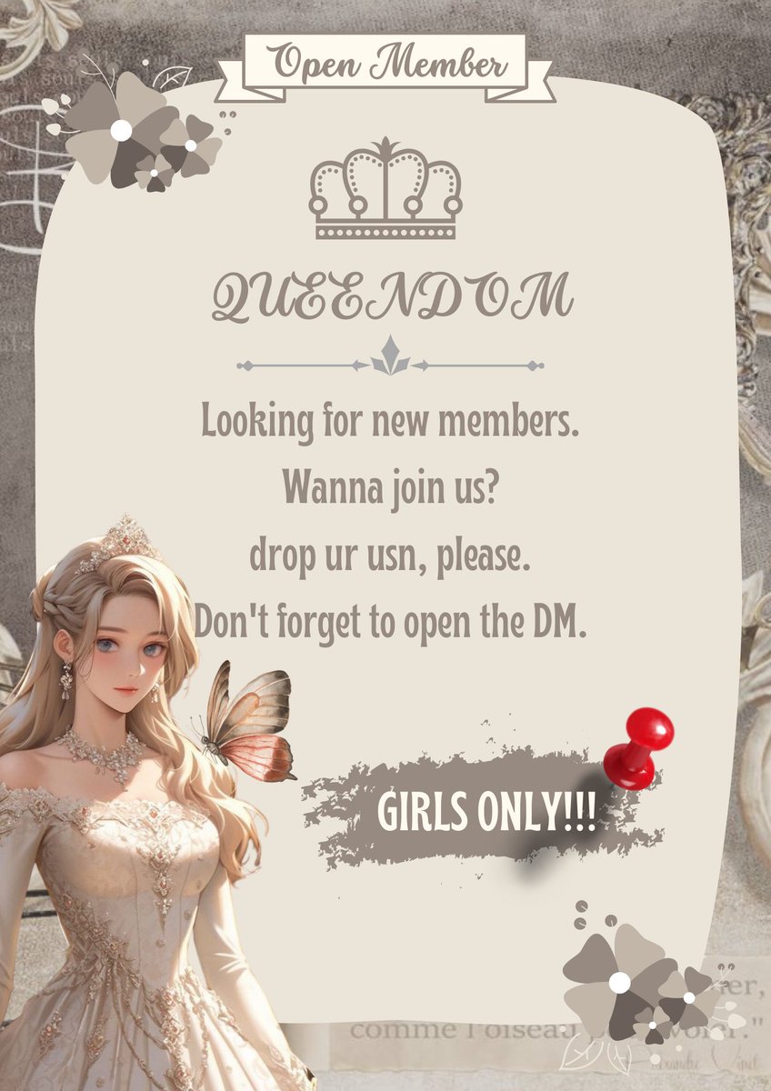 malam. queen opmem, drop usn prettyy!! jangan lupa open dm yaa. see youu 💐