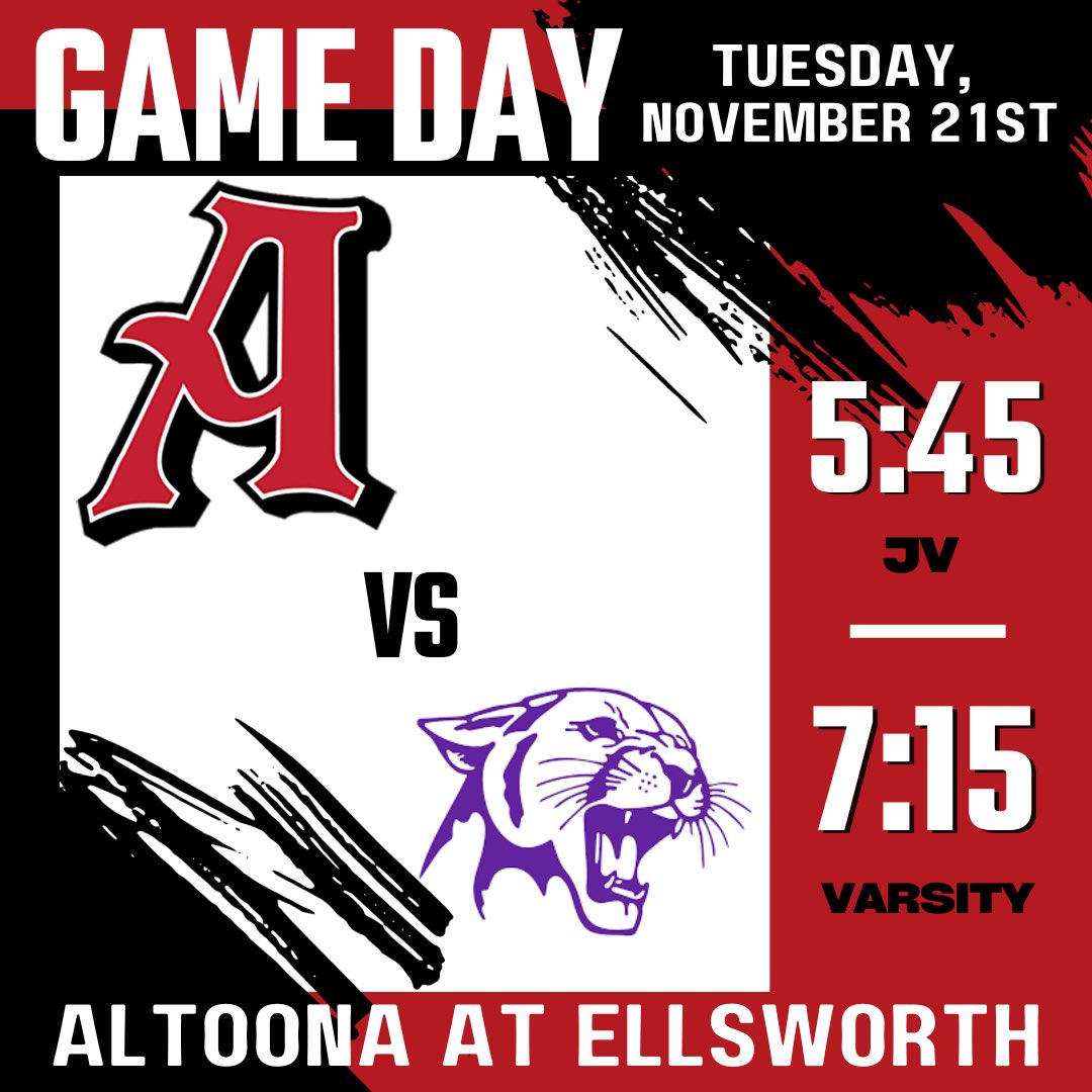 AltoonaGBB's tweet photo. 🚂Rails are on the road to Ellsworth for our Middle Border Conference opener vs the Panthers!
Live Stream Link: https://t.co/rVgKuwvd6c
#Nothing4Granted #AllAboard https://t.co/QXYDlONHHI