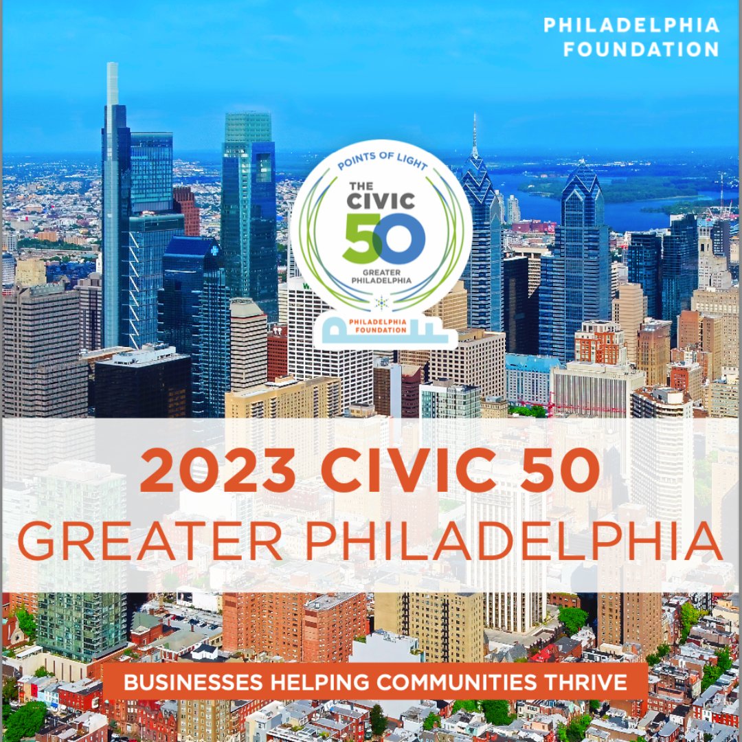 Celebrate civic leadership and community engagement with the @philafound Civic 50 Greater Philadelphia Report 2023!

Learn more: philafound.org/wp-content/upl…

#JoinAACC #CorporateImpact #CivicLeadership #CommunitySupport #Civic50GreaterPhilly #ImpactInAction #CommunityEngagement