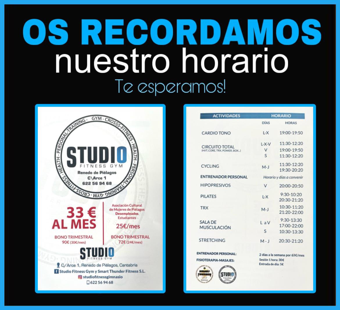 Studio Fitness Gym y Smart Thunder Fitness S.L tweet media