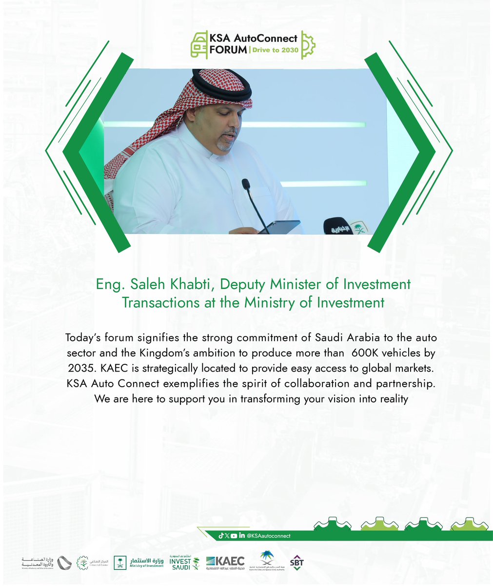 KSAautoconnect's tweet photo. The most prominent points  mentioned at KSA AutoConnect Forum
#KSA_AutoConnect_Forum #Driveto2030 #KSAAutomotive #KSAVision2030 #NIDC #MIM #MISA https://t.co/ujDPWUvwwT