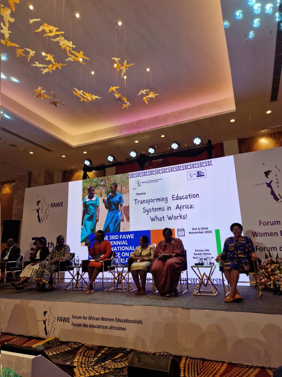There is power in this room! The FAWE International #Girls #education convened a panel with 6 #ministers of education across #Africa to discuss best practices from their countries. The passion &amp; commitment of #African leadership is the power needed to achieve #systemic #change.