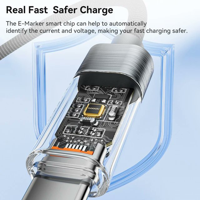 sohaguv136145's tweet image. Toocki Type C to Type C Cable 100W PD Display Fast Charging Charger USB C to USB C Transparent Cable For Xiaomi Macbook.
#TypeCUSBCable #CUSBCable #TypeCCable #USBCCables #USBCable #Cable #TypeC
Update Price Link:s.click.aliexpress.com/e/_DkEv0tZ
Description
• Fast Charging :With a