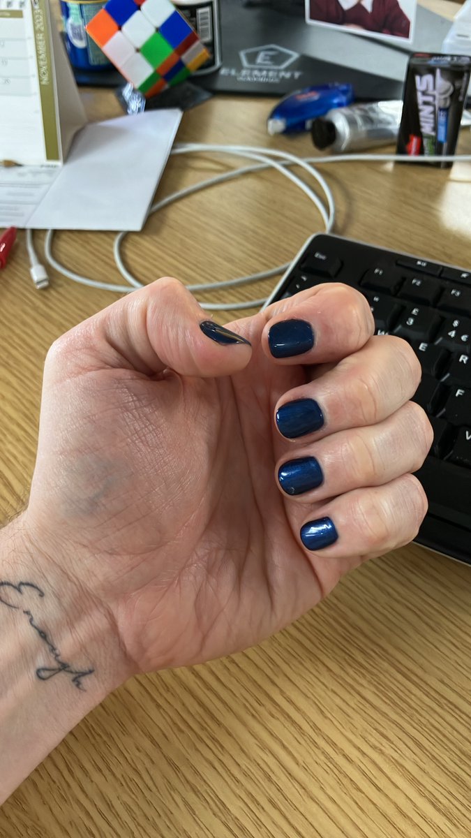 OntWagon's tweet photo. I went to a wedding of one of my best friends this weekend. I was sober and I loved absolutely every second of it.

And what's more; I painted my nails for the occasion to match my suit and I love them.

Lesson: do the things that make YOU happy, not others. https://t.co/FCjJqOye4S