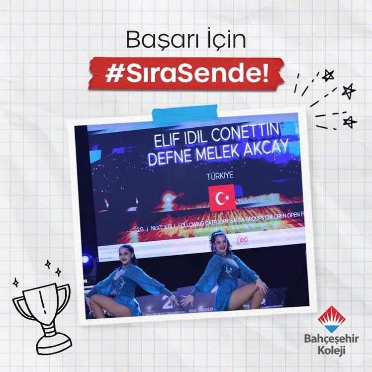 Başarı için #SıraSende Elif İdil! 🏆

Ömerli Anadolu Lisesi öğrencimiz Elif İdil Cönettin, Makedonya’da düzenlenen Ido Salsa Dünya Şampiyonası müsabakalarında Caribbean Show Groups Juniors kategorisinde Dünya Şampiyonu ~ Bachata Duos Junıor2 kategorisinde ise Dünya 3.sü oldu! 💃