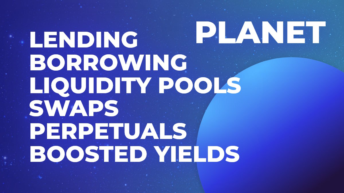Hrmkingnuel's tweet image. 📢 Do you want to become capital efficient with the Top stablecoins and bluechips LPs?
Check out @planet_finance, the finest yield aggregator and optimizer on #bnbchain.
#Lend
#Borrow
#Swap
#TradePerpetuals
#EarnBoostedYields on @planet_finance 
#GAMMA #AQUA #BNB #defi