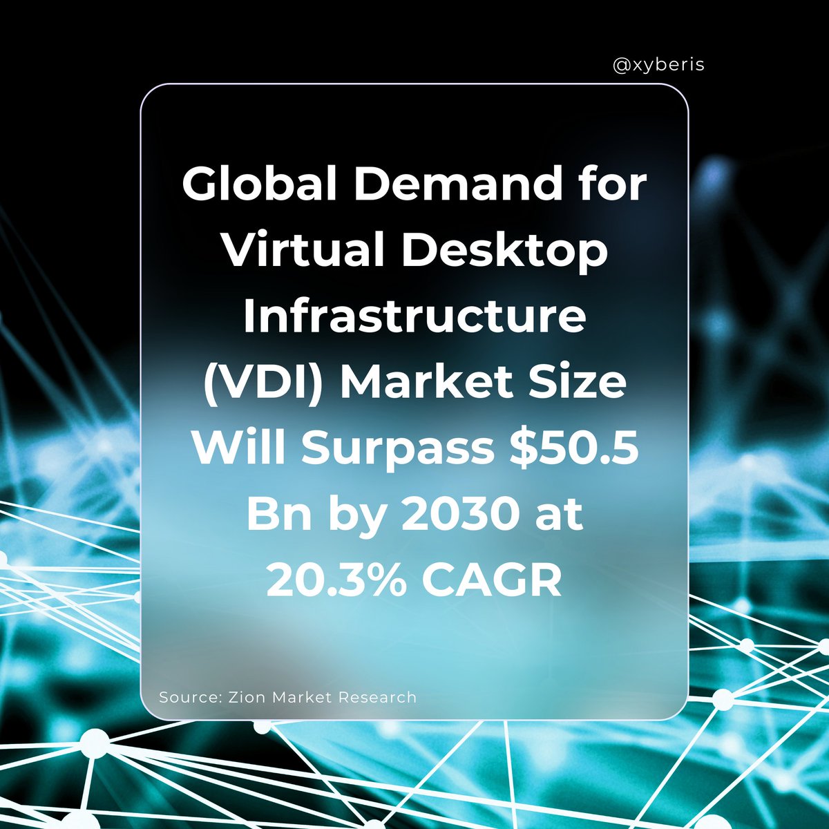 xyberis's tweet image. VDI trends and predictions 📈 #VDI #DesktopVirtualization #EUC #TechNews