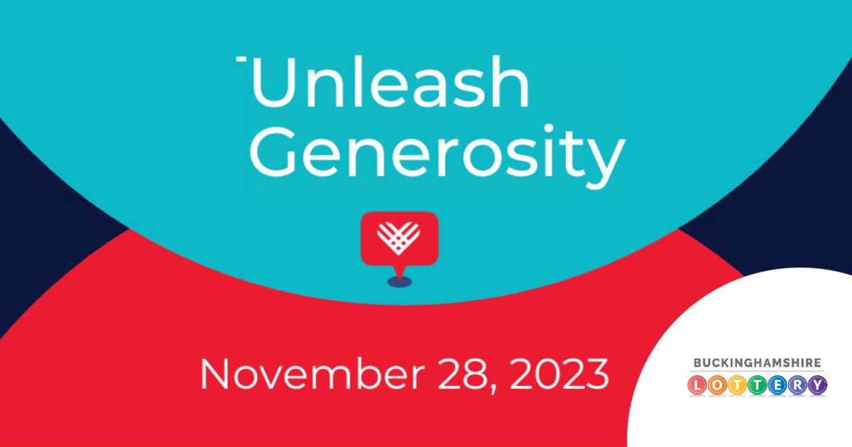 📢Calling charities & good causes! Giving Tuesday (28 November) is approaching & it could be the perfect time to sign up to our community fundraising lottery! Find out more: buckinghamshirelottery.co.uk/news/giving-tu…

#buckslottery #fundraising #givingtuesday #goodcauses