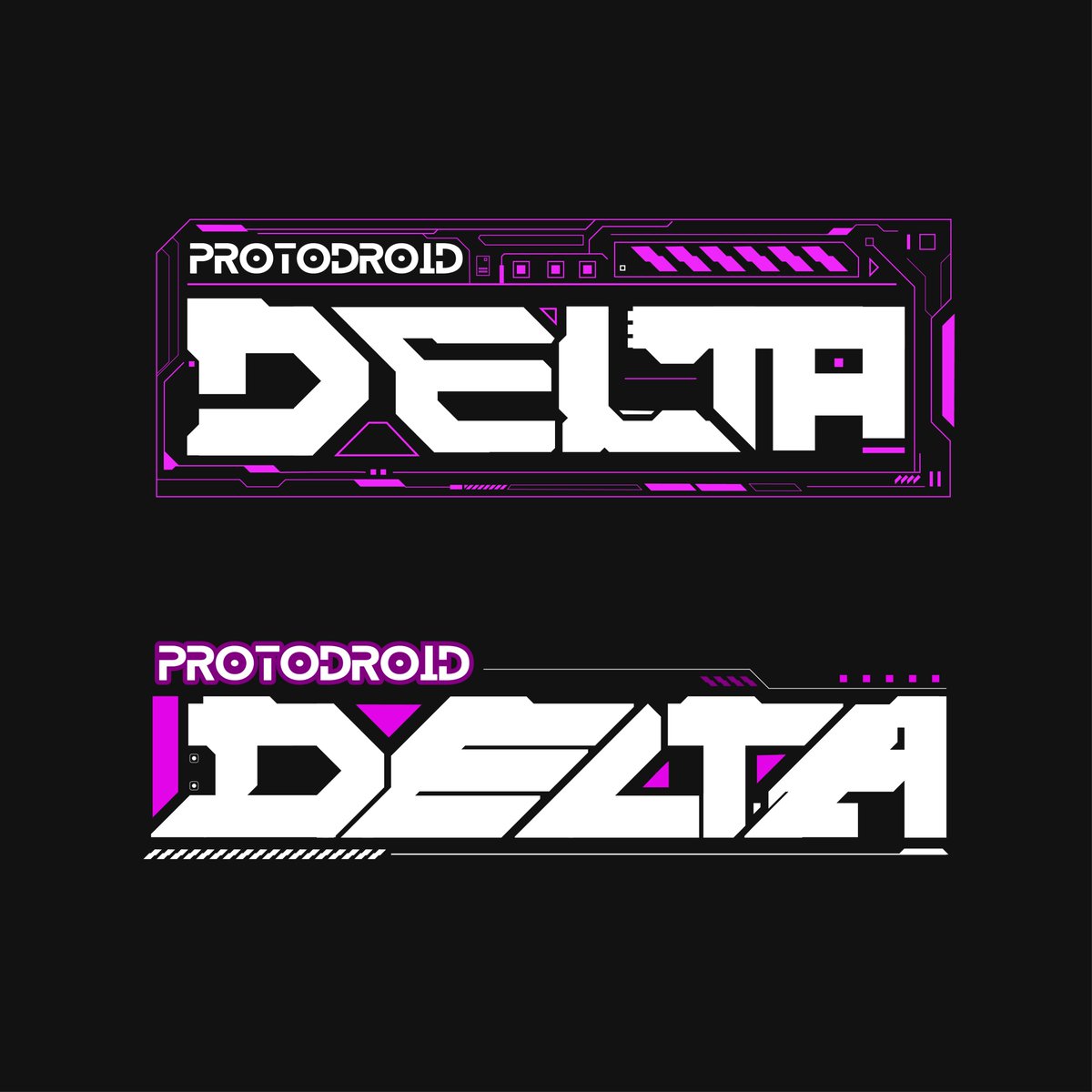 'Protodroid delta' cyberpunk logo 
i'm open for commission anyways

#Vgen #VGenComm #Logocyber #Cyberpunklogo
#logocommission