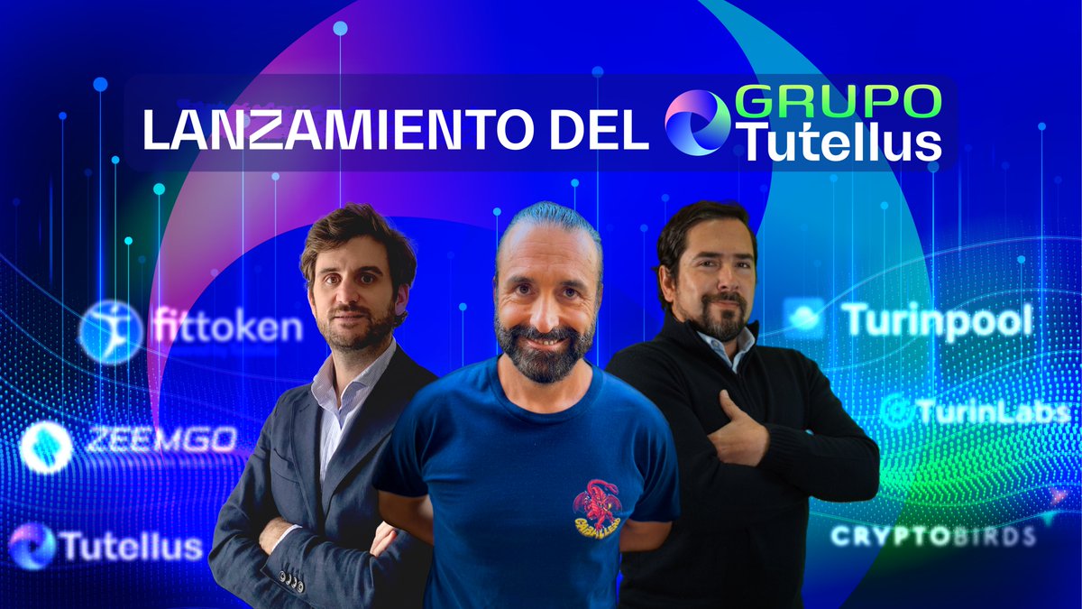 La noticia más reciente: la plataforma y comunidad cripto se llamará desde ahora “Grupo Tutellus”

Integrará diversas empresas en su portfolio:

<a href="/turinlabs/">TurinLabs</a> 
@zeem_go 
<a href="/FITtokenmove/">FITtoken</a> 
y su reciente compra <a href="/CryptoBirds/">CryptoBirds 🚀</a>
