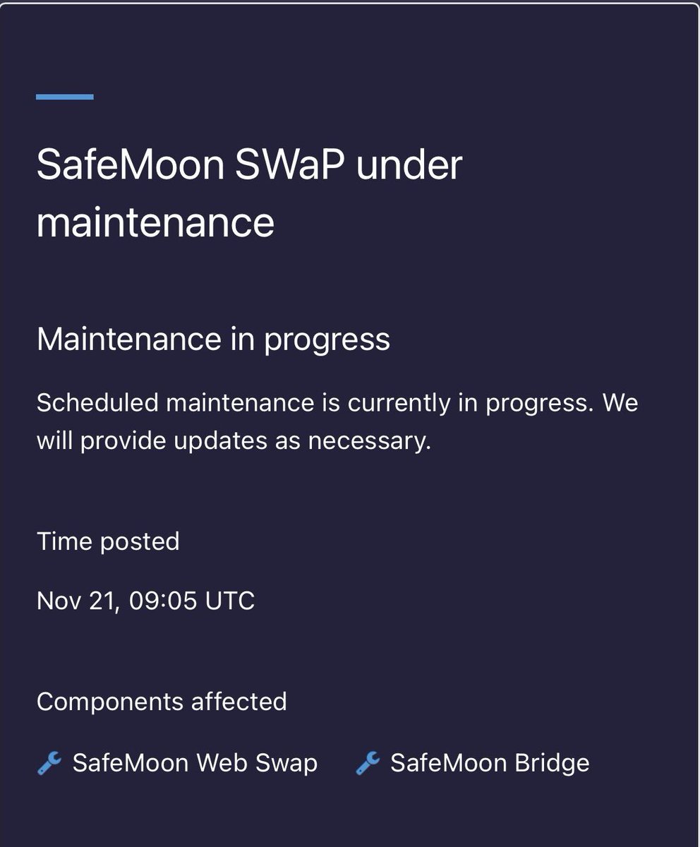 deathbcomesu's tweet photo. #safemoon under maintenance #safemoonarmy . 100(b) taken out of the deployer wallet as well 🤔 https://t.co/MFirAALoCY