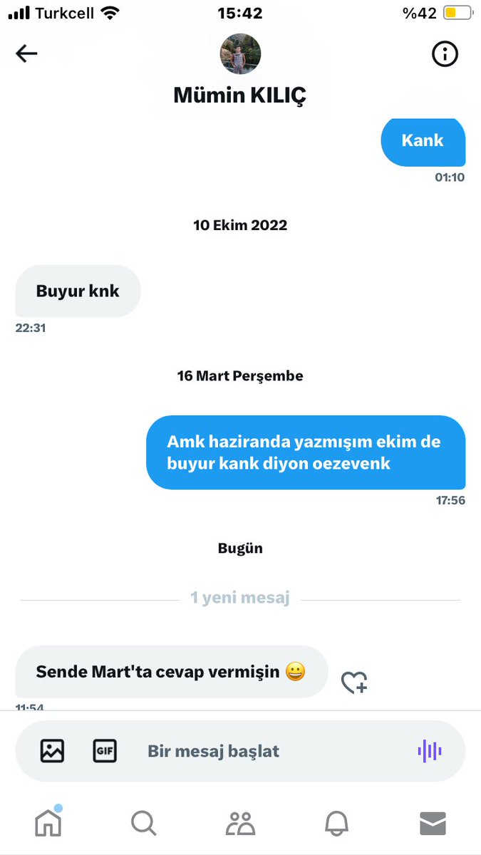 zantrooo's tweet photo. Dost dediğin senede bir yazar @Mminkl1 https://t.co/H2qz0MdbQA