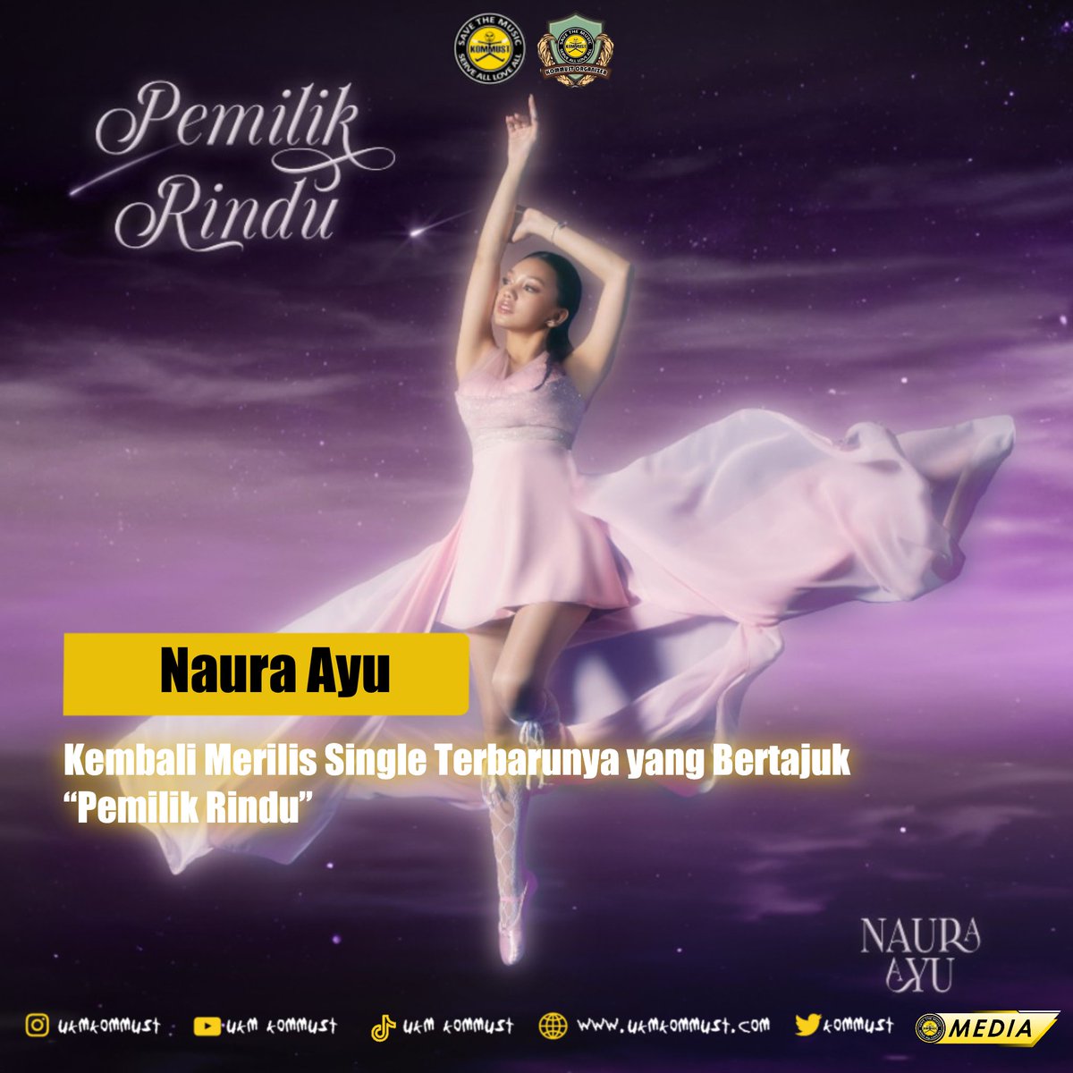 Lagu "Pemilik Rindu" telah lama menjadi bagian dari repertoar musik Naura Ayu sejak tahun2021. Diciptakan oleh Ify Alyssa, lagu ini memiliki sentuhan orkestra dan semi-band, dengan IfyAlyssa juga berperan sebagai Vocal Director. Baca selengkapnya di ukmkommust.com