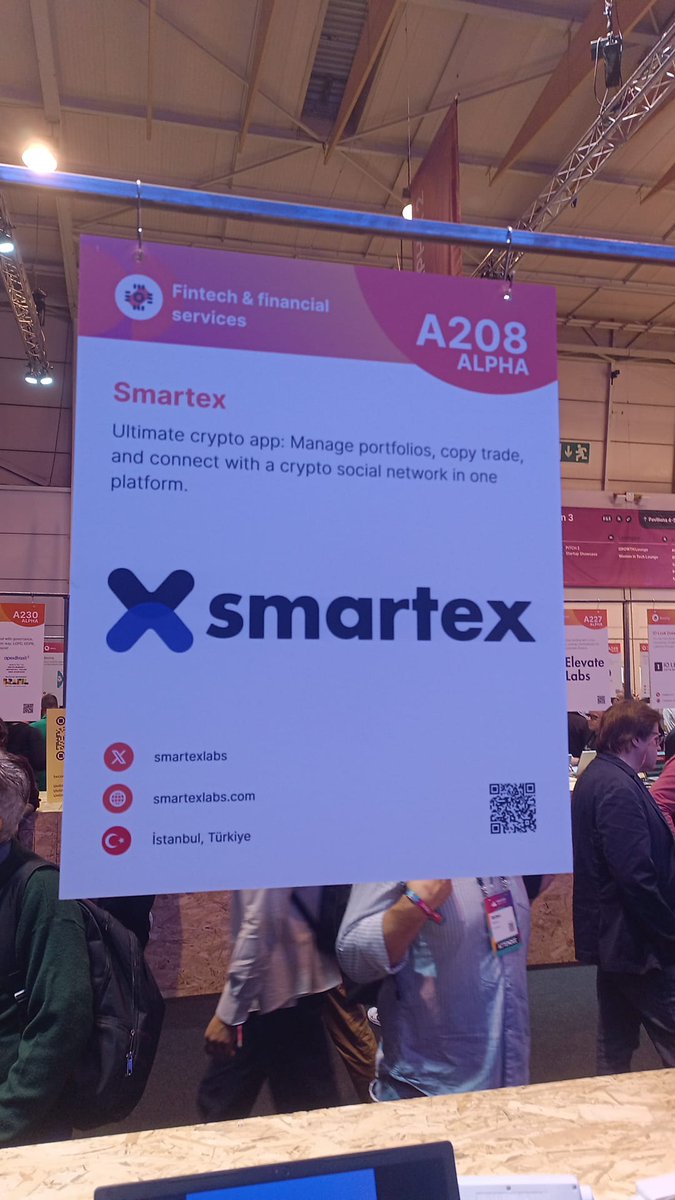 smartexlabs's tweet photo. 🚀 Just back from #WebSummit2023! 

✨ Joined pre-summit founder talks on funding &amp; leadership 
🔥 Our booth was a magnet for crypto enthusiasts! 
🤝 Made invaluable connections with fintech, AI &amp; web3 visionaries 
🌉 Built bridges for future partnerships https://t.co/TpNmXGSK6p