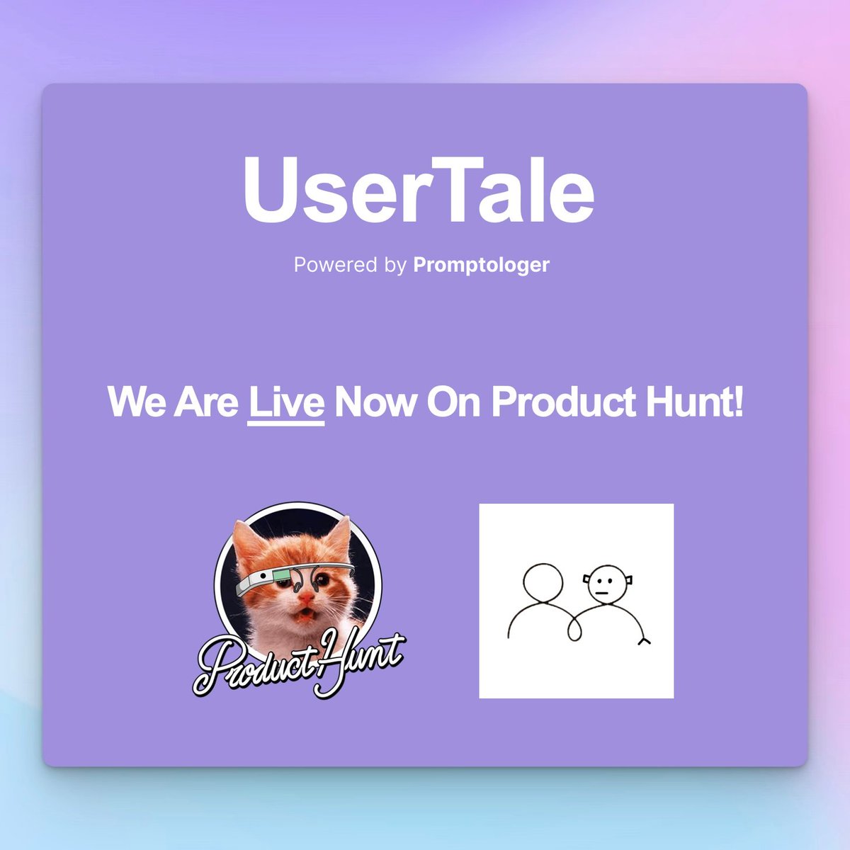 UserTale, one of the first web apps we launched, is live on ProductHunt! 🚀 

Support us here and leave a review :)

👉 producthunt.com/posts/usertale…

<a href="/user_tale/">UserTale</a>