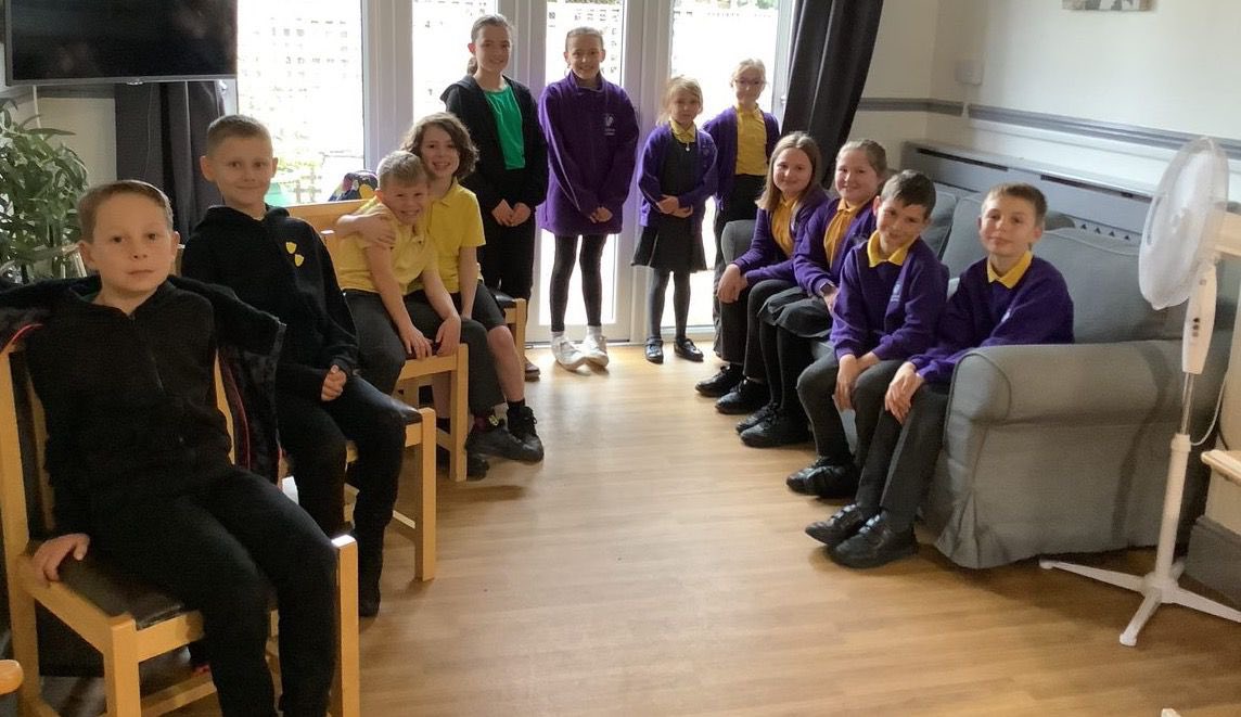 Thank you to St Martin at Shouldham Primary School in Norfolk for getting together with Victoria Hall Care Home for #poetrytogether. It sounds like you had lots of fun and we love that you have plans to continue the relationship.