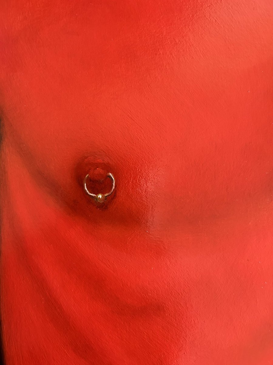 Sorry if I didn’t show you my last work 🥴 
Can u tell I love red? 🩸

“Stained body” 
30x40 cm

#oilpainting #artwork #painter #oilonpanel #artstudio