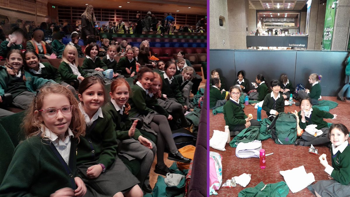 LyonsdownSchool's tweet photo. Year 4 enjoyed an enriching cultural experience at the Barbican Centre, where they attended the London Symphony Orchestra Family Concert. 

The girls, captivated by the music, were honoured to have their photo taken with Princess Sita from the show!

#CulturalEnrichment #LSO https://t.co/VWovAyAXrF