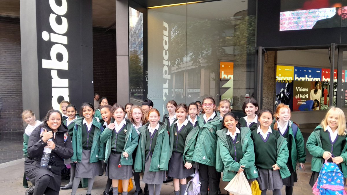 Year 4 enjoyed an enriching cultural experience at the Barbican Centre, where they attended the London Symphony Orchestra Family Concert. 

The girls, captivated by the music, were honoured to have their photo taken with Princess Sita from the show!

#CulturalEnrichment #LSO