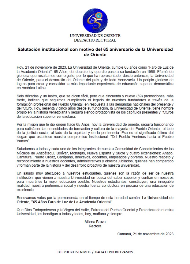 DACE Núcleo Monagas tweet media