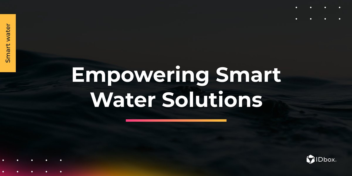 IDboxRT's tweet image. 💦 Empowering Smart Water Solutions💡

Technology meets water management! Our smart water solutions integrate cutting-edge monitoring systems to enhance efficiency and reduce water waste. 💧💻

#SmartWaterSolutions #Innovation #WaterSecurity