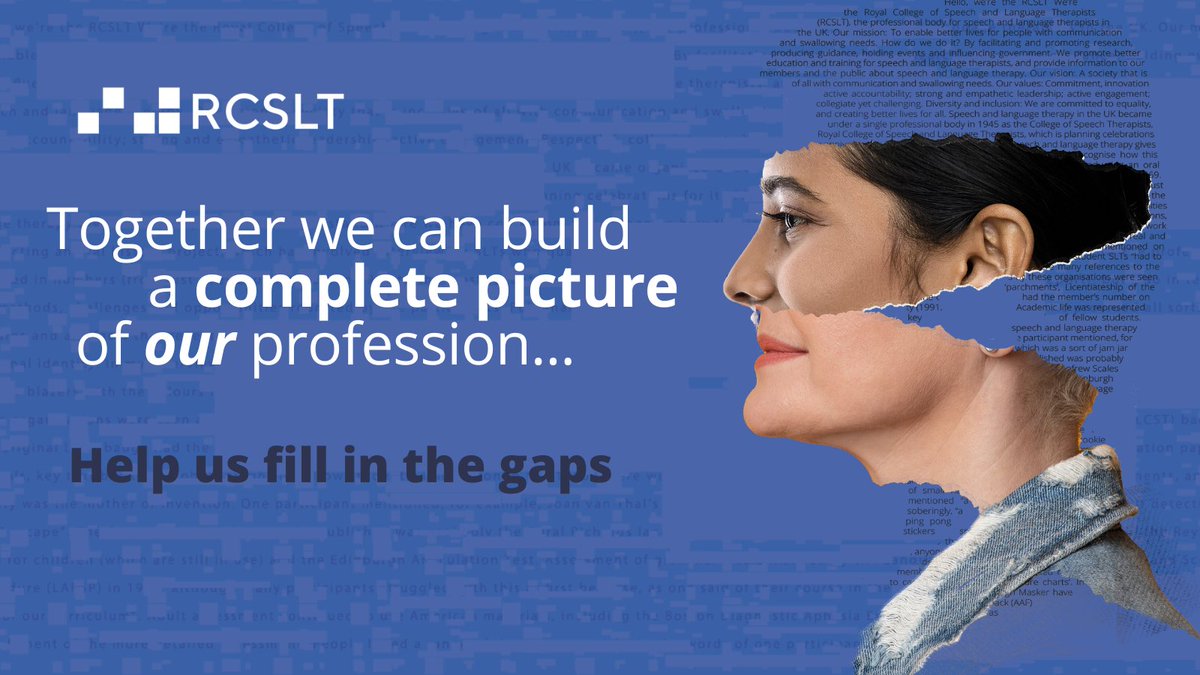 RCSLT's tweet image. We’ve been asking our members to tell us a bit about themselves.  

This is some of what we’ve found from respondents so far: 
🕤41% work part-time 
👩🏽95% are female 
🦻14% have a disability, difficulty, or difference

Learn more: rcslt.org/news/painting-…… #SLPeeps #SLT