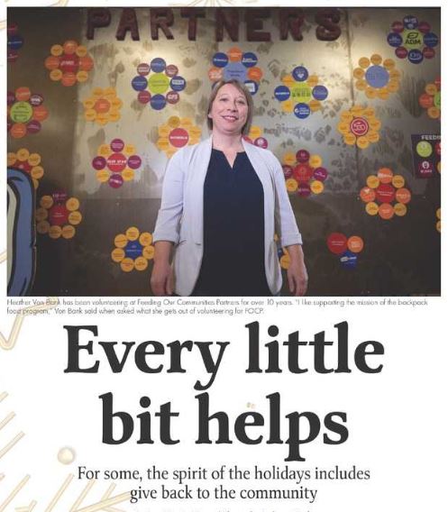 Family Consumer Science (FCS) professor Heather Von Bank is featured in the most recent Mankato Magazine for her and her family’s #volunteer work with <a href="/FOCP_BackPack/">Feeding Our Communities Partners</a>, a local nonprofit that works to solve youth hunger. Full article: link.mnsu.edu/9y9