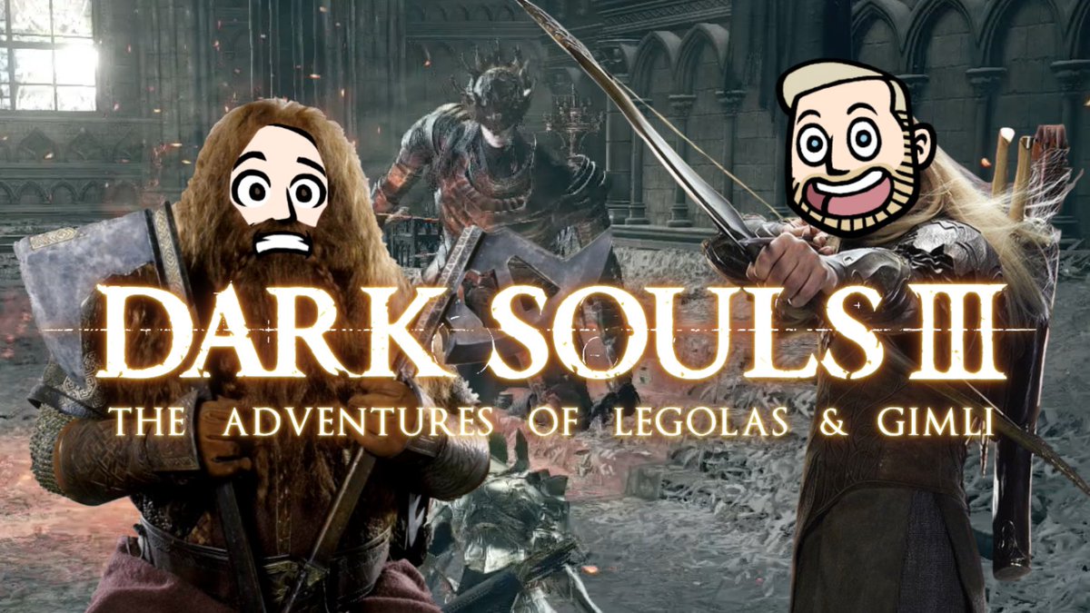 TheGameChaps's tweet image. Wahey! A new video! And it’s actually Robin and Jamie this time 😂 taking on those pesky brothers!!

——— 🔥-🏹-⚔️-🏹-🔥 ———

youtu.be/T0J5M3eLoMw?si…

——— 🔥-🏹-⚔️-🏹-🔥 ———

#lotr #darksoulscommunity #darksouls3 #legolas #gimli #gamechaps #letsplay #smallyoutubers #smallyoutub