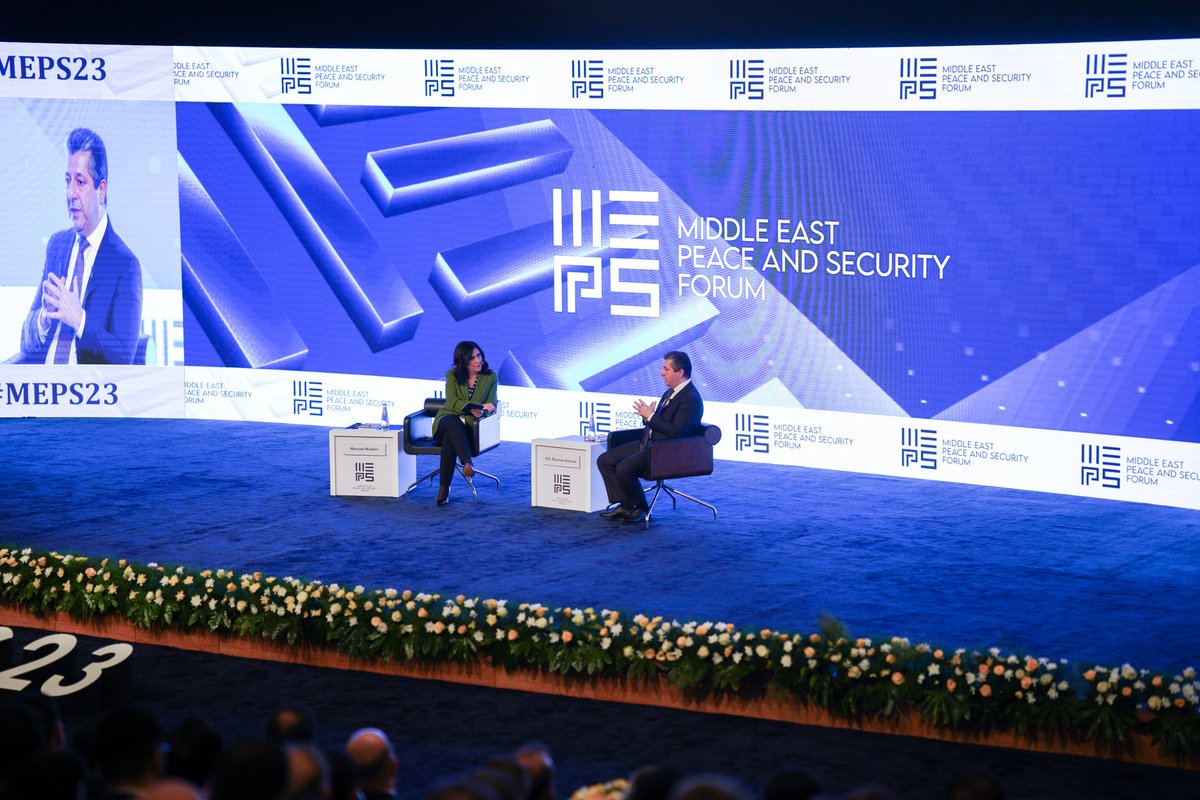 masrourbarzani's tweet photo. The best thing Iraq can do is to stay away from the conflict in Gaza. Iraqis have enough problems. #meps23 https://t.co/qDx5vxgMIW