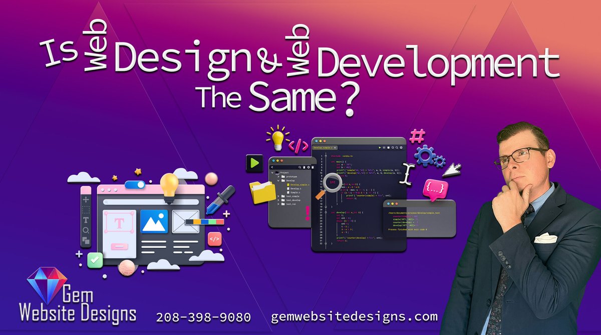 gemwebsites's tweet photo. 🚀 Web Design vs. Development: What's the difference? Dive into our guide 🌐! For top-tier websites, trust Gem Website Designs 🎨💻.

https://t.co/rb6qaZNa5s

#GemWebsiteDesign #BoiseWebDesign #BoiseIdahoWebAgancey #TreasureValleyWebDevelopment #WebDesignVsDevelopment https://t.co/d9e0zuavmX