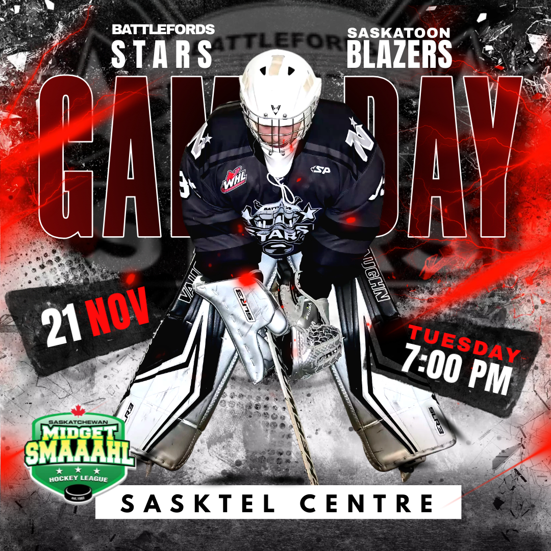 AAAStarsHockey's tweet photo. Big game tonight against the Blazers at Sasktel Centre. Puck drops at 7:00 pm. #aaastars
Photo Creds: Byron Hildebrand Photography https://t.co/Rav30ESaby