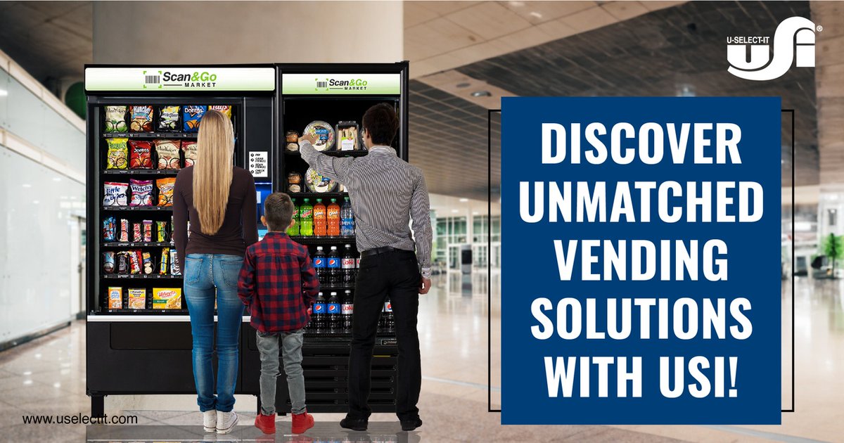 uselectit's tweet image. Looking for top-notch vending solutions? Look no further! At USI, we bring you a diverse range of full-line vending equipment, setting us apart. Choose from a wide array of vending machines tailored to suit your unique needs!
#VendingSolutions #USIVending
bit.ly/46MzGj0