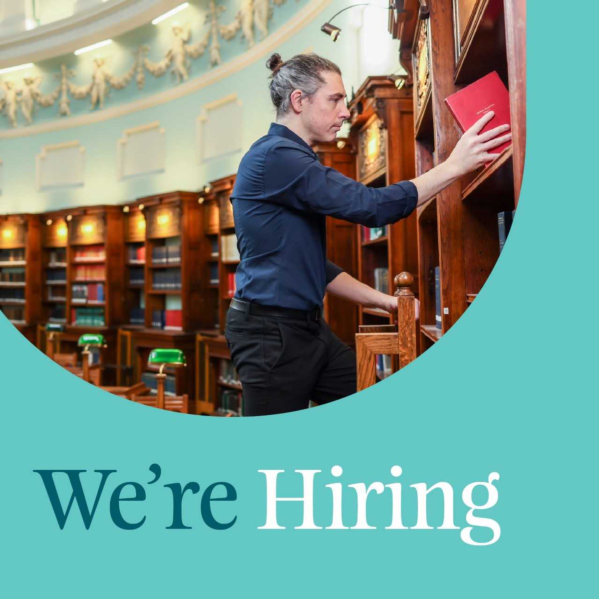 📣We're #hiring: #LibraryAssistant Grade 3. Support the delivery of timely, effective + efficient services in the NLI and the management of our #Published and #SpecialCollections. ⭐ More info + #apply: nli.ie/about-us/worki… 📅 Deadline for applications: 5th Dec at 3pm.