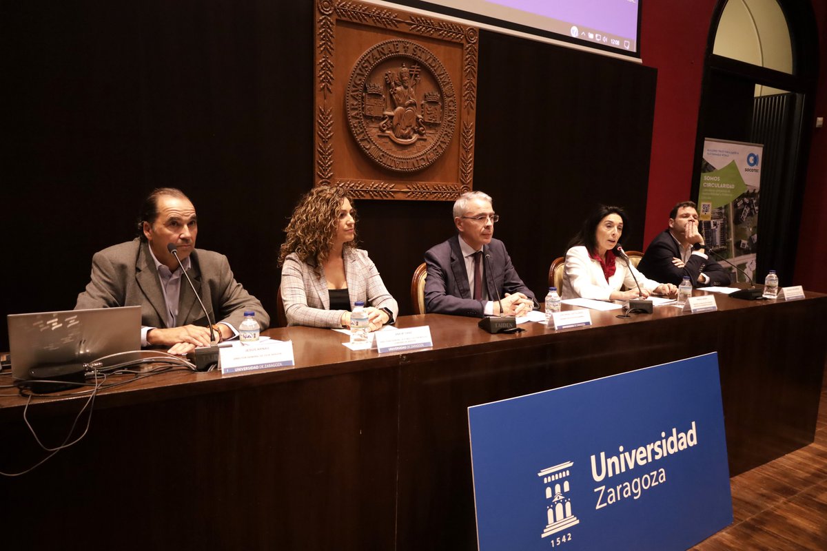 Universidad Zaragoza (@unizar) on Twitter photo La Cátedra <a href="/socotecspain/">SOCOTEC Spain</a> de Ingeniería Circular ha entregado en #Paraninfo sus 1os premios a trabajos de alumn@s, alrededor de la circularidad y la eliminación de residuos.
Su director <a href="/joserabeltran/">Jose R. Beltran</a> y su consejero delegado, Guillem Baraut nos lo cuentan:
youtu.be/t04pRDawrho La Cátedra <a href="/socotecspain/">SOCOTEC Spain</a> de Ingeniería Circular ha entregado en #Paraninfo sus 1os premios a trabajos de alumn@s, alrededor de la circularidad y la eliminación de residuos.
Su director <a href="/joserabeltran/">Jose R. Beltran</a> y su consejero delegado, Guillem Baraut nos lo cuentan:
youtu.be/t04pRDawrho