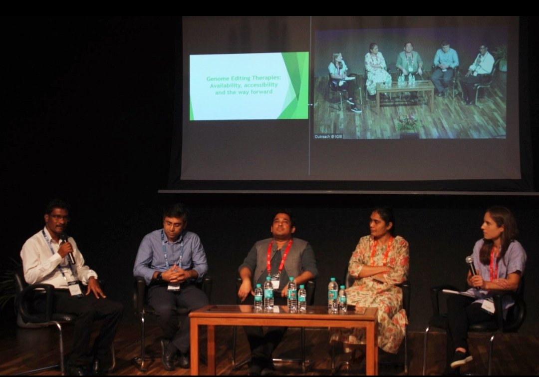 Debojyoti Chakraborty (@debojyoti_c) on Twitter photo Thank you for participating and highlighting the need for a therapy that can serve sickle cell warriors in India. The panel discussion moderated by Barbara Cheifet, chief editor <a href="/NatureBiotech/">Nature Biotechnology</a> on the equity and accessibility of CRISPR therapies remains a highlight of <a href="/FGE2023/">FGE2023 IGIB</a> Thank you for participating and highlighting the need for a therapy that can serve sickle cell warriors in India. The panel discussion moderated by Barbara Cheifet, chief editor <a href="/NatureBiotech/">Nature Biotechnology</a> on the equity and accessibility of CRISPR therapies remains a highlight of <a href="/FGE2023/">FGE2023 IGIB</a>