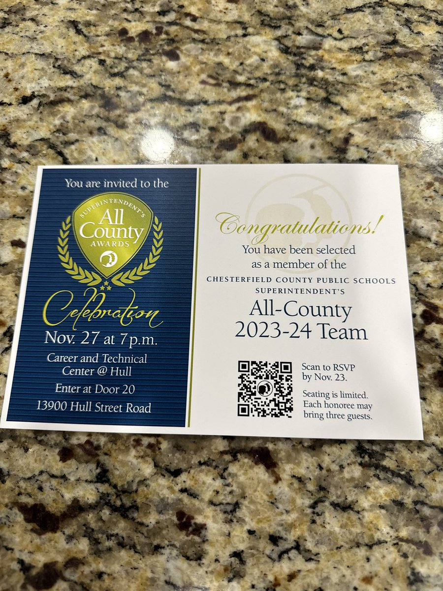 Blessed to have been selected to be on the All-County Team ! Thankyou coaches !!