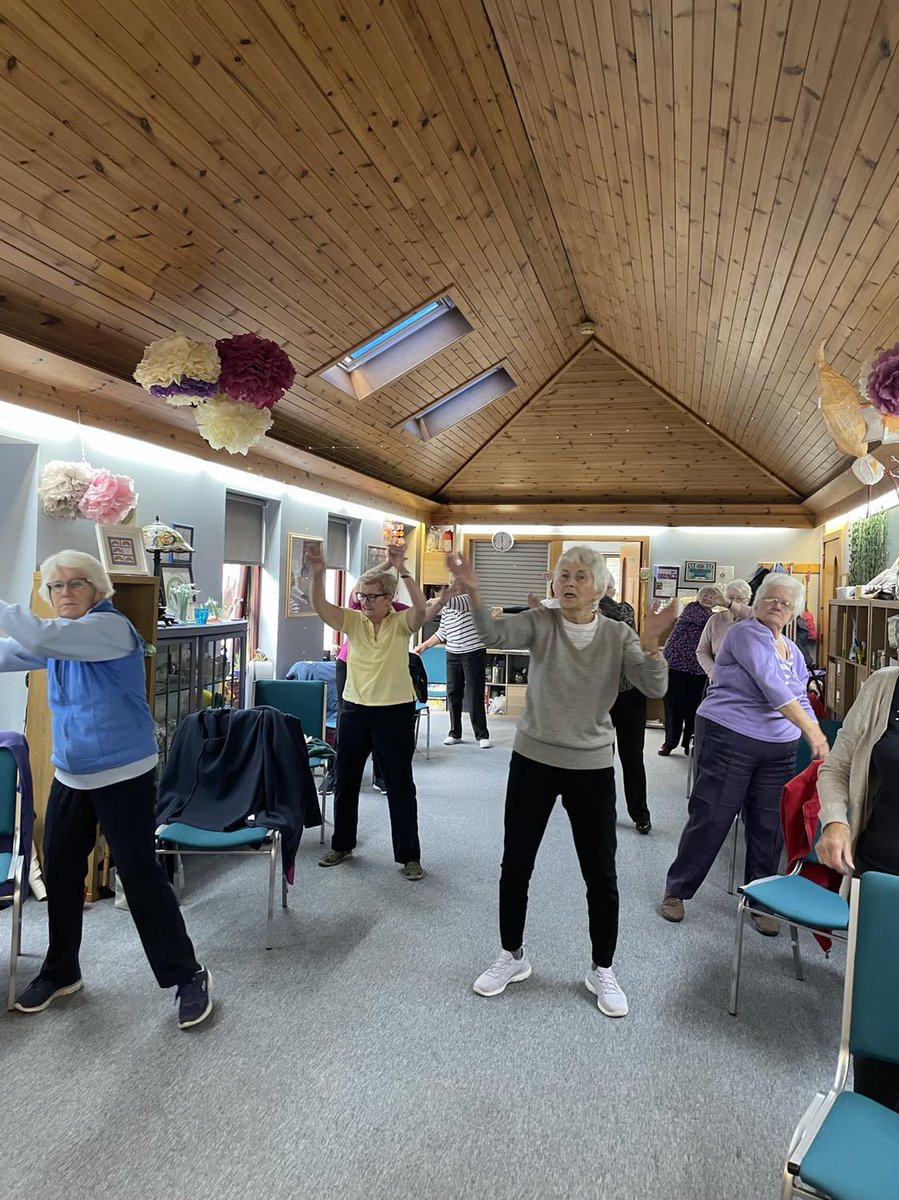 msargyll's tweet photo. Boosting brain health with our Super Snowdrops #Take5ToAgeWell Indoor walking, memory games, and a very funny game of Pin Head.  #Activity #Connecting #BrainHealth #Friendshiop #Fun @SportsMemNet  @DougAtAgeScot @JitkaVseteckova @NeuroAlScotland  @NeuroTherapyNet @Argyll_ButeTSI https://t.co/o2JpfpvW7I