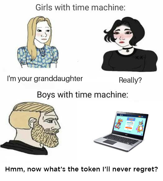 Go back to Day 1 of the presale so I can buy more.