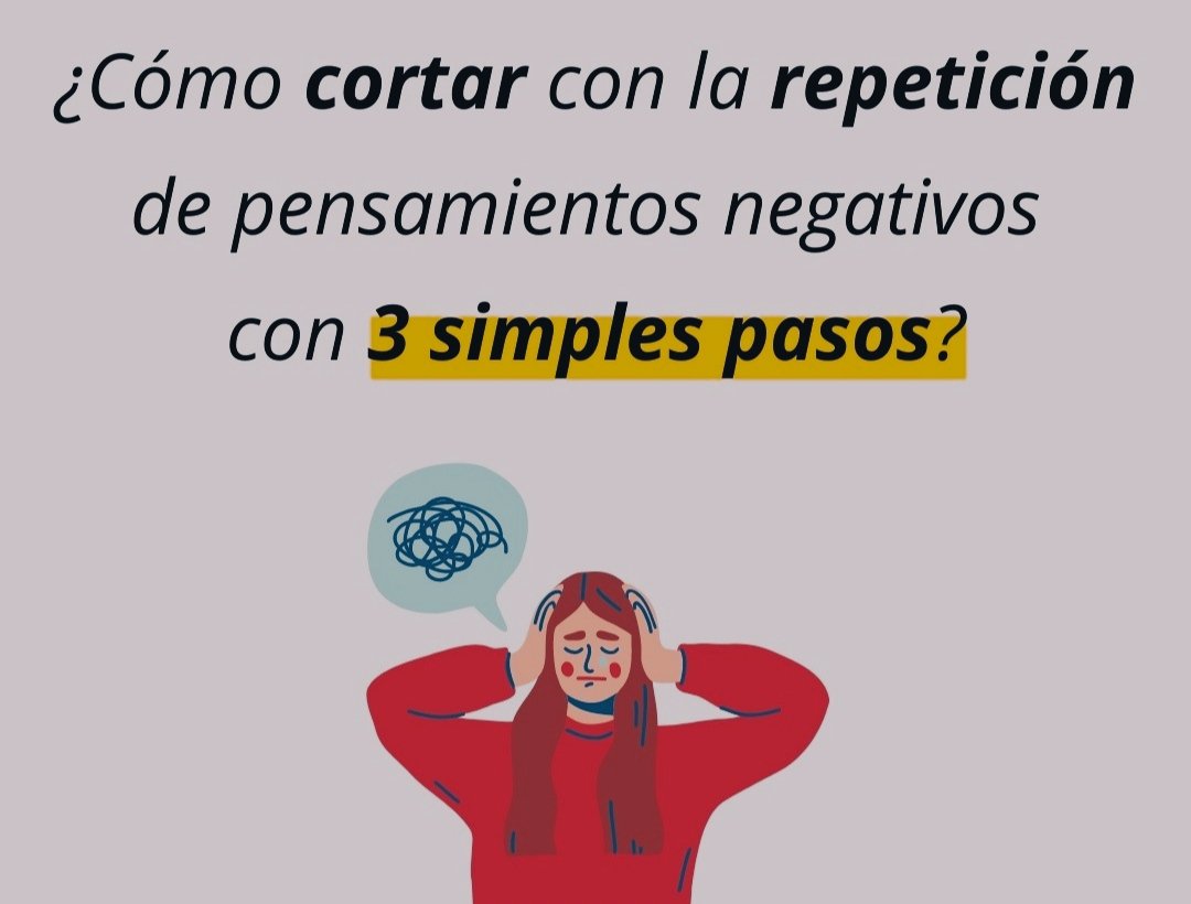 AtencionYoSoy's tweet photo. ✨😌3 SIMPLES PASOS PARA SUPERAR LA NEGATIVIDAD😌✨

✨¿Los pensamientos negativos no te dejan en paz y no sabes lidiar con ellos? En este hilo tienes m��todos para solucionar eso✨

📂Guárdate esta información📂

Sígueme 🧵👇✨ https://t.co/ewHwDLMhPF