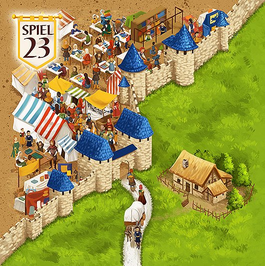 PSA: Spiel 23 tiles are now available on cundco.de with orders over 20€. See website for details. Happy Advent Sale!