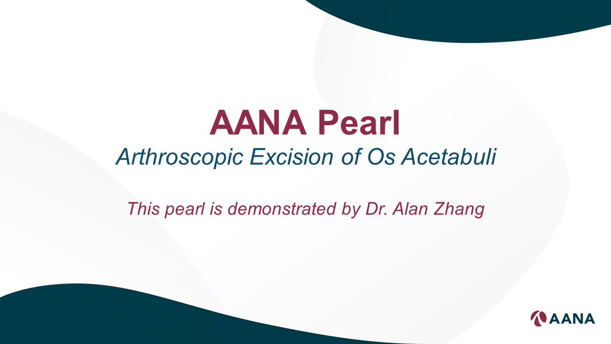 AANAORG's tweet photo. It’s #TipsforTuesday! In this #AANApearl, Dr. Alan Zhang demonstrates os excision - check out the full video on our Facebook, LinkedIn and Instagram pages! https://t.co/gCno2lSwPQ