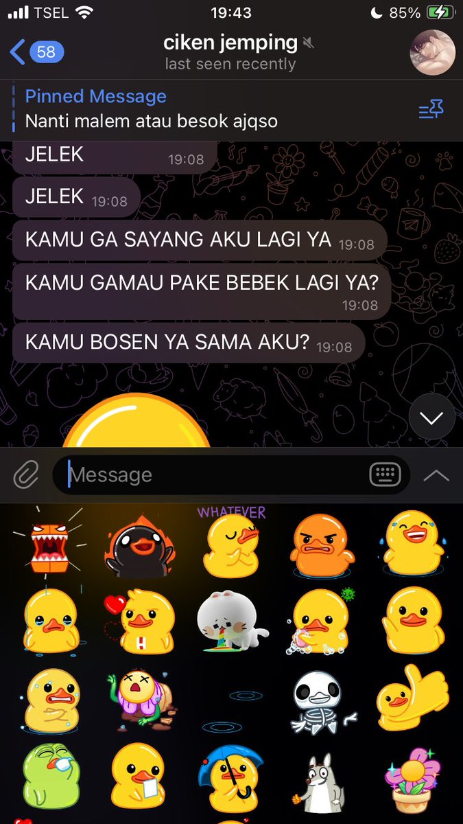 bladdieee's tweet photo. Kurang bebek apa sih aku sayang https://t.co/04DSWXnPUc