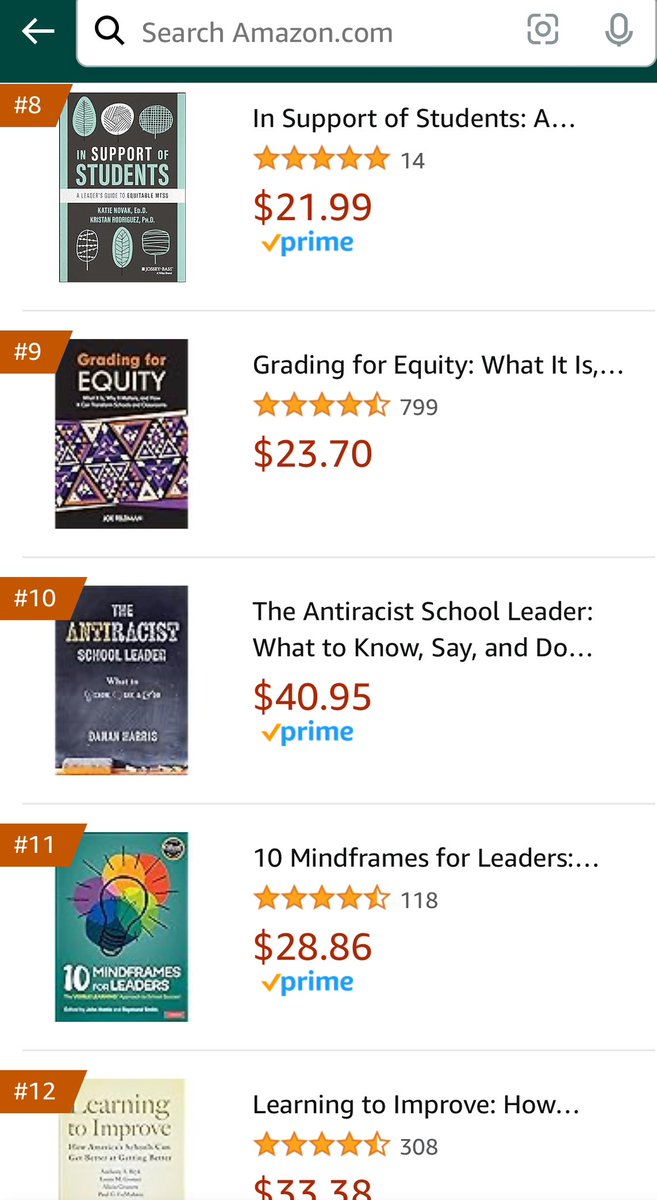Your boy is #10 on Amazon’s Education Administration list. I appreciate the support, family! 💪🏾❤️