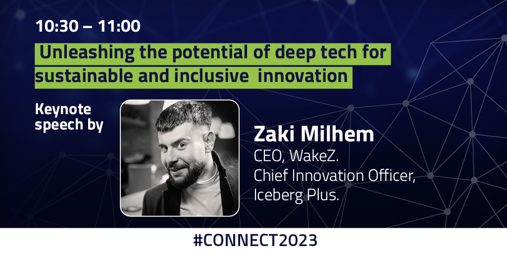 EITalumni's tweet photo. 🗣️ Meet our speaker Zaki Milhem, CEO at WakeZ

Zaki will share his journey in the EIT ecosystem &amp; will present how that contributed to create a digital molecule that treats depression.

Connect with him at #CONNECT2023! 😎
@zakimilhem #hackyoursleep https://t.co/5XLhlU0hZx
