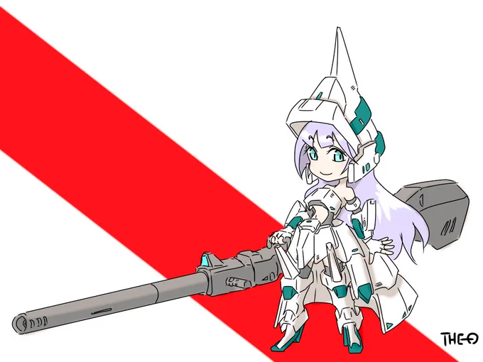 「長物メカ少女」 