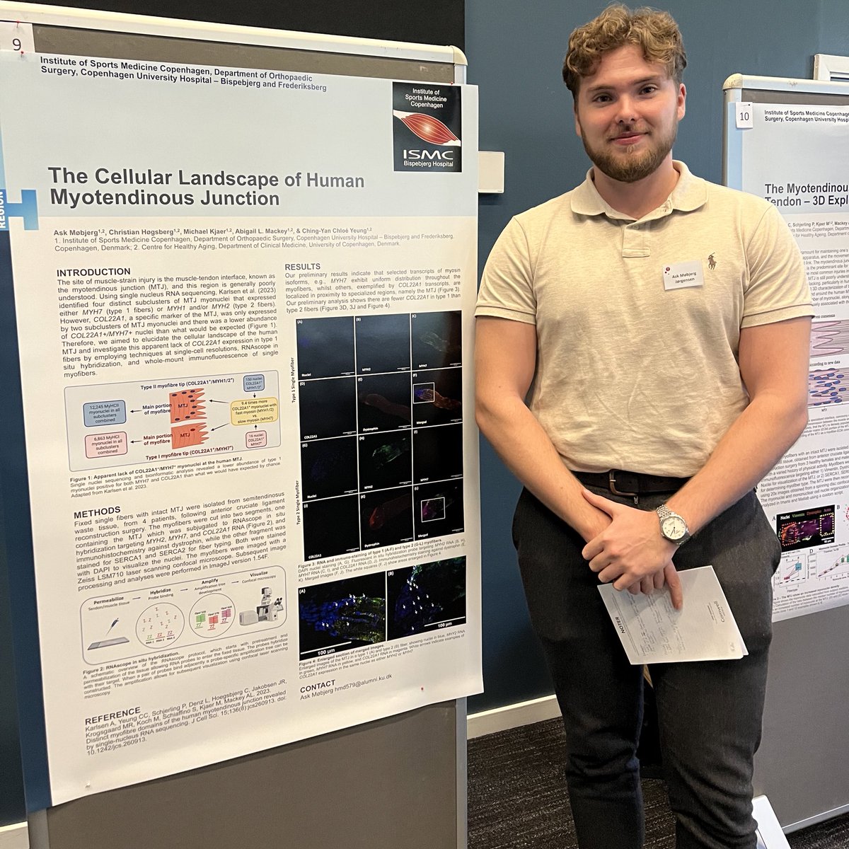 Institute of Sports Medicine Copenhagen (@ismcopenhagen) on Twitter photo Poster walk time at the #MUSKOS Annual Meeting! From <a href="/AbigailMackey1/">Abigail Mackey</a>’s Muscle Group we had <a href="/Soendenbroe/">Casper Søndenbroe</a> <a href="/grith_hojfeldt/">Grith Højfeldt</a> <a href="/C_Hoegsbjerg/">Christian Høgsbjerg</a> and Ask Møbjerg Jørgensen Poster walk time at the #MUSKOS Annual Meeting! From <a href="/AbigailMackey1/">Abigail Mackey</a>’s Muscle Group we had <a href="/Soendenbroe/">Casper Søndenbroe</a> <a href="/grith_hojfeldt/">Grith Højfeldt</a> <a href="/C_Hoegsbjerg/">Christian Høgsbjerg</a> and Ask Møbjerg Jørgensen