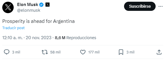 BSCartX's tweet photo. A declared lunatic that "talks with deaths and god" became president of Argentina, a country in a deep crisis of corruption of many years ago with difficult solution. You can't be agree with a guy like this unless you have the same POV... that's worrying. https://t.co/GRsEsrFjDD