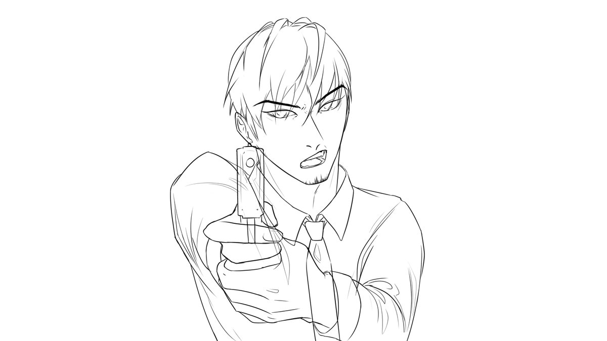 HisysGames's tweet photo. He comes around the corner, points a gun at you and shouts, “Take off your pants!”
Last saved meme - your reaction =)

#visualnovel #bl #boys_love #indiegame #intermeme #interspoiler https://t.co/mV1rmVYwaY